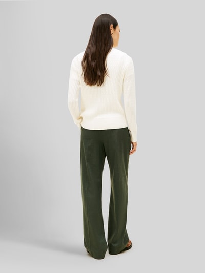 Tommy Hilfiger Regular Fit Pullover aus reiner Baumwolle                                                                                                                                                                                                                                                                          ' Offwhite 5