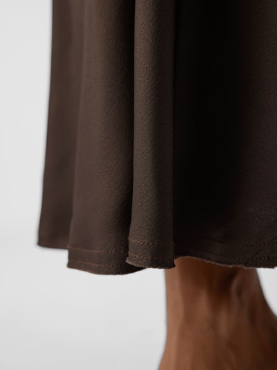 Maison Margiela Maxirock im unifarbenen Design  Dunkelbraun 3