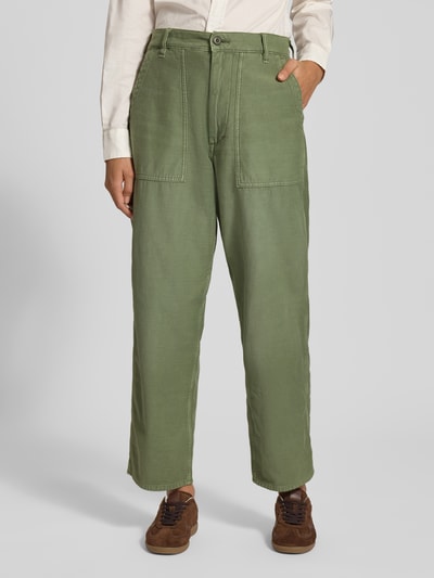 Polo Ralph Lauren Broek met steekzakken opzij en achterzakken Kaki - 4