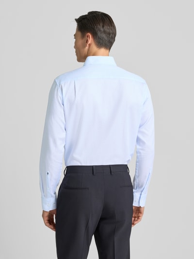 SEIDENSTICKER REGULAR FIT Regular fit zakelijk overhemd van katoen met kentkraag Bleu - 5