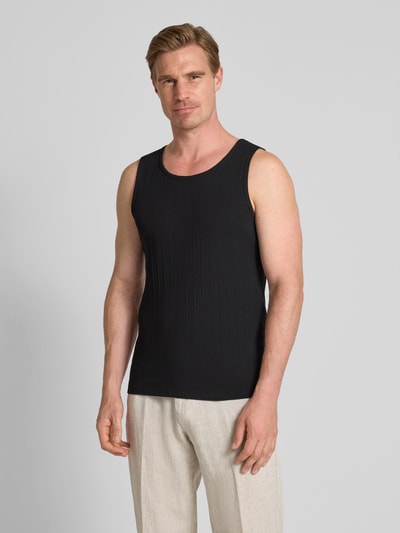SELECTED HOMME Regular Fit Tank Top aus reiner Baumwolle Black 4