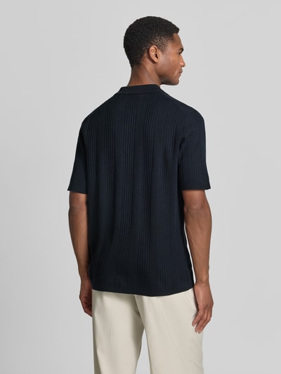 Marc O'Polo Regular Fit Freizeithemd aus reiner Baumwolle - Marc O'Polo × DFB Travel Collection Dunkelblau 5