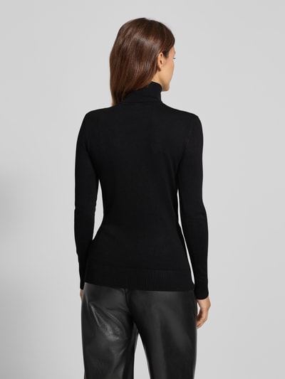 Guess Gebreide coltrui, model 'MELANIE' Zwart - 5