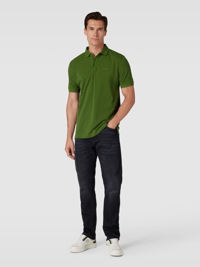 JOOP! Collection Poloshirt met labelstitching, model 'Primus' Groen - 1