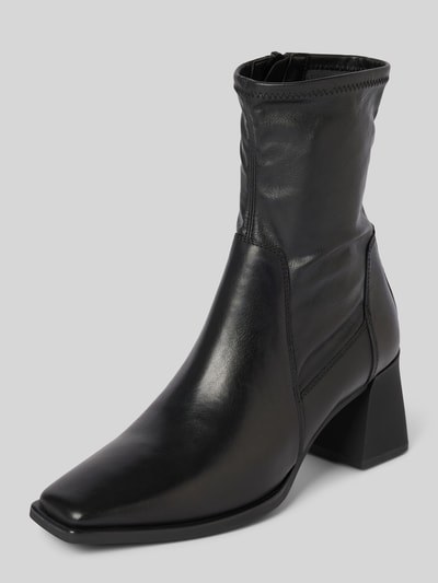 Vagabond Lederstiefeletten mit Blockabsatz Modell 'HEDDA' Black 1