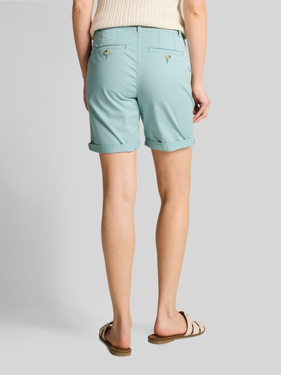 Tom Tailor Chinoshorts mit Gürtel Mint 5