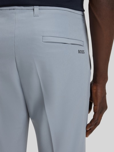 BOSS Green spodnie o kroju slim fit model 'T_COMMUTER-SLIM' Szaroniebieski 3