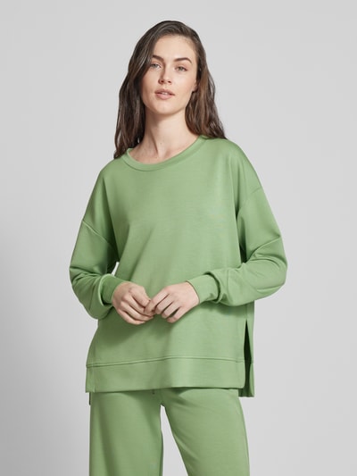 Soyaconcept Sweatshirt met extra brede schouders, model 'BANU' Groen - 4