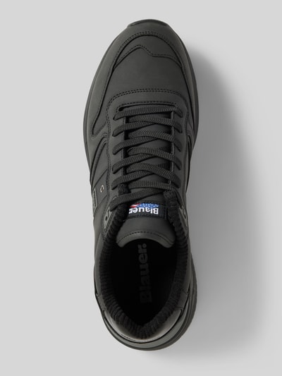 Blauer USA Sneaker mit Schnürverschluss Modell 'RAY' Black 3