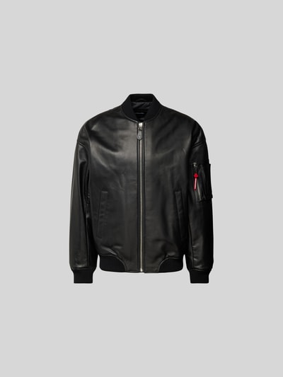 Dsquared2 Bomberjacke aus echtem Leder Black 2