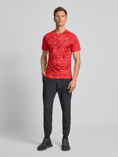 Under Armour T-Shirt mit Label-Print Modell 'Vanish' Hellrot 1