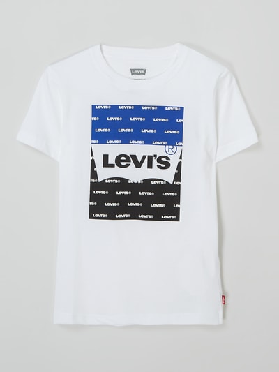 Levi’s® Kids T-shirt met logo Wit - 1