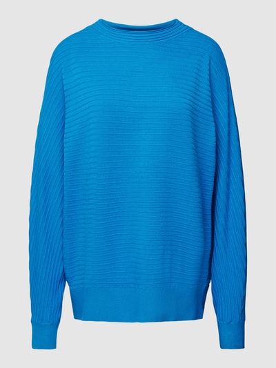 s.Oliver RED LABEL Strickpullover mit Strukturmuster Modell 'Struk Over' Royal 2