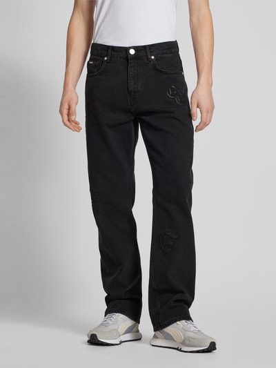 EIGHTYFIVE Straight Fit Jeans im 5-Pocket-Design Black 4