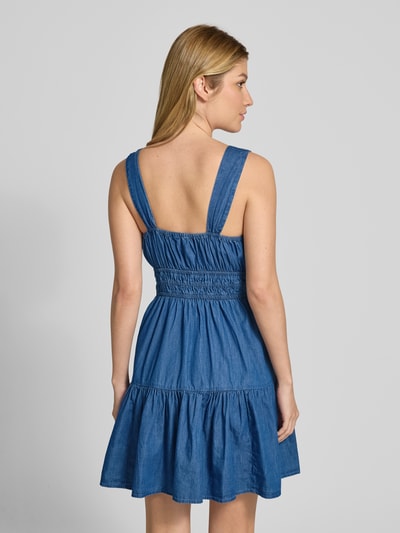 GAP Sukienka mini z efektem stopniowania Jeansowy niebieski 5