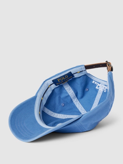 Polo Ralph Lauren Basecap mit Label-Stitching in khaki Blau 2