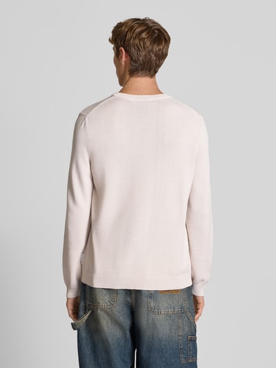 Marc O'Polo Denim Regular fit pullover van puur katoen Offwhite - 5
