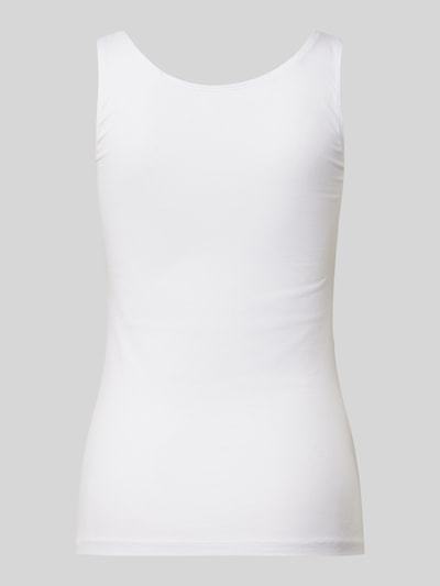 Marc O'Polo Shaped Fit Tanktop mit Baumwoll-Anteil Weiss 3