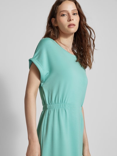 Soyaconcept Midi-jurk met kapmouwen, model 'Banu' Aquablauw - 3