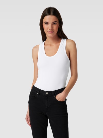 Calvin Klein Womenswear Tank Top mit breiten Trägern Weiss 4