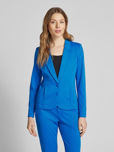 FREE/QUENT Blazer mit 2-Knopf-Leiste und Viskose-Anteil Modell 'NANNI' Blau 4