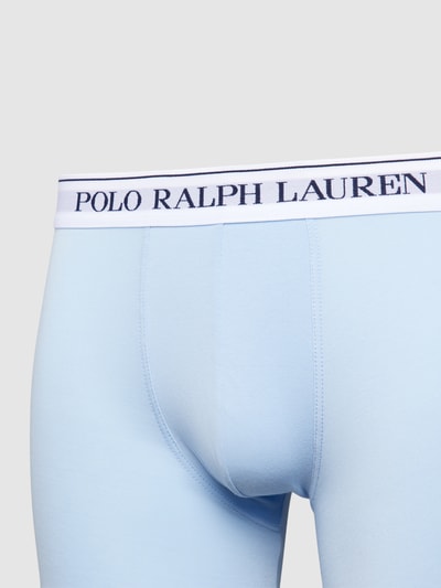 Polo Ralph Lauren Underwear Boxershort met elastische band met logo in een set van 3 stuks Blauw - 2