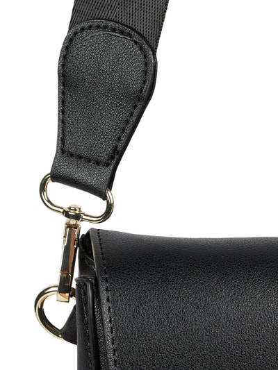 VALENTINO BAGS Saddle Bag in Leder-Optik Modell 'Bigs' Black 5