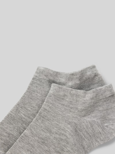 camano Sneakersokken van viscosemix in een set van 2 paar Lichtgrijs - 2