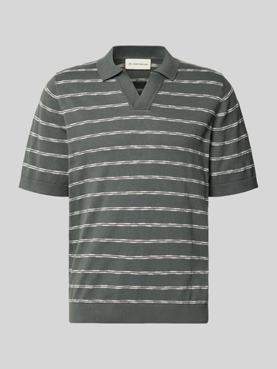 Tom Tailor regular fit poloshirt van puur katoen Olijfgroen - 1