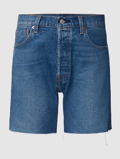 Levi's® Jeansshorts mit Label-Patch Modell 'Indigo Eyes' Jeansblau 2