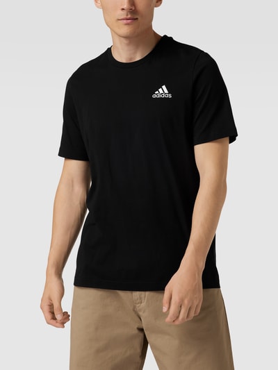 ADIDAS SPORTSWEAR T-Shirt mit Label-Stitching Black 4