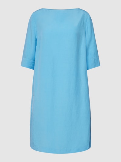 Lanius Knielanges Kleid mit Rundhalsausschnitt Ocean 2