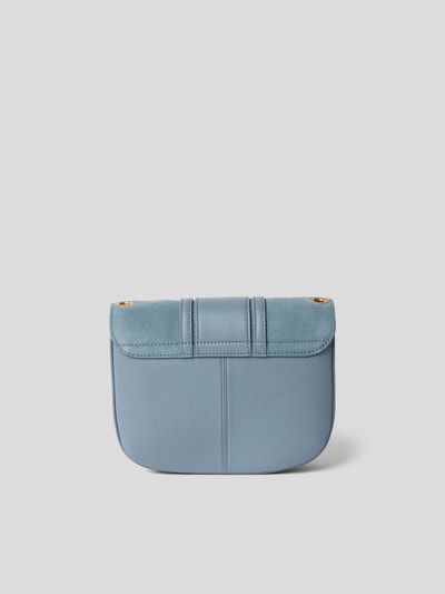 See by Chloé Saddle Bag mit Brand-Detail Rauchblau 5