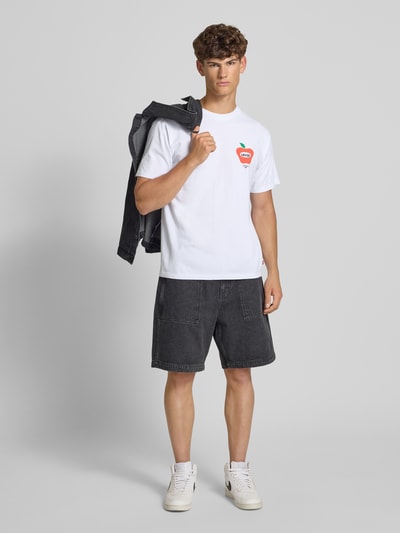 Levi's® T-Shirt mit Motiv- und Label-Print Weiss 1