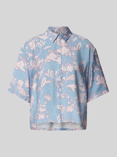 JAKE*S STUDIO WOMAN Blouse van viscosemix met 1/2-mouwen Oudroze - 2