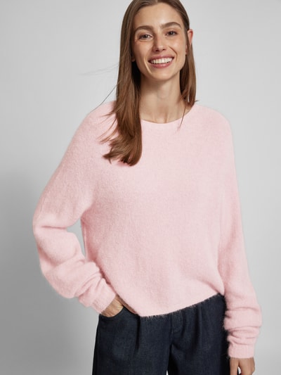 Marella Strickpullover mit Rundhalsausschnitt Modell 'OVIDIO' Rosa 3