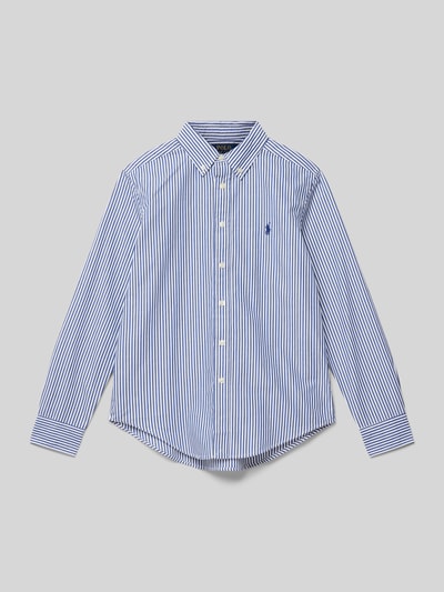 Polo Ralph Lauren Kids Freizeithemd mit Button-Down-Kragen Marine 1