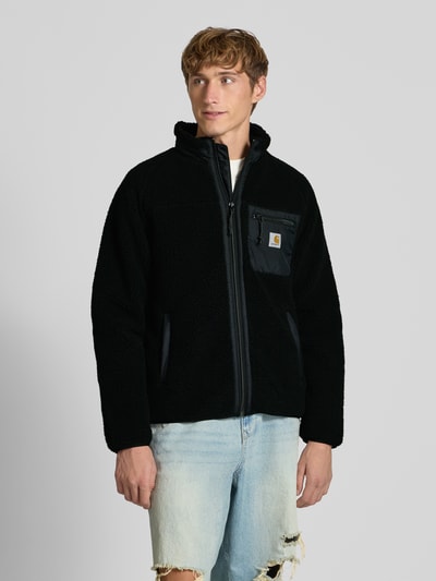 Carhartt Work In Progress Fleecejacke mit Brusttasche Modell 'PRENTIS LINER' Black 4