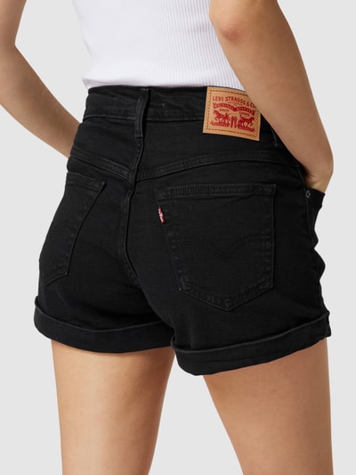 Levi's® Mom Fit Jeansshorts Black 3