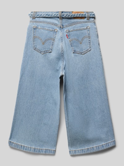 Levi’s® Kids Culotte mit Bindegürtel und Label-Detail Blau 3