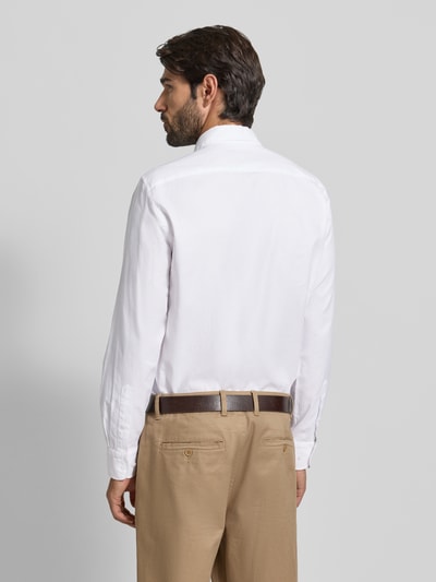 Tommy Hilfiger Regular fit zakelijk overhemd van puur katoen  Wit - 5