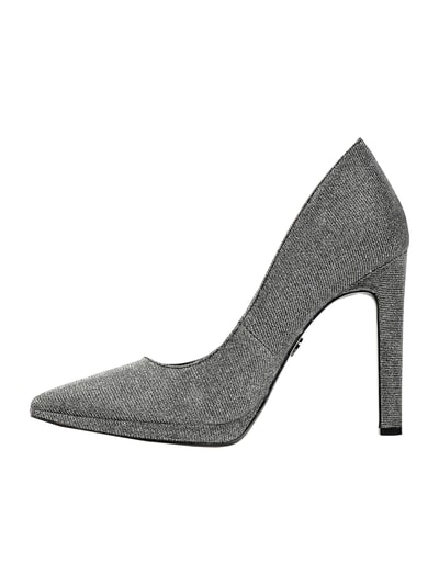 MICHAEL Michael Kors Pumps met hoge hakken met effectgaren  Zilver - 4