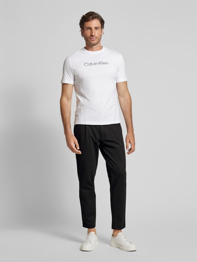 CK Calvin Klein Hose aus mit Eingrifftaschen Black 1