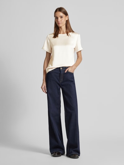 Weekend Max Mara T-Shirt mit Rundhalsausschnitt Modell 'AMBURGO' Sand 1