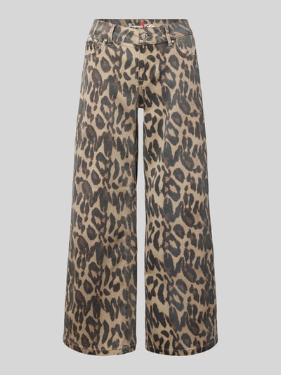 Buena Vista Broek met verkorte pasvorm, model 'Italy Palazzo' Beige - 2