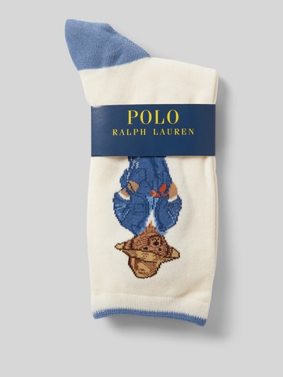 Polo Ralph Lauren Socken mit Label-Print Beige 3