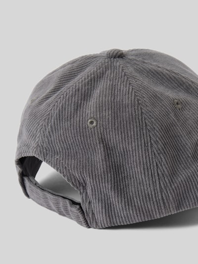 CK Calvin Klein Basecap aus Cord mit Label-Patch Anthrazit 3