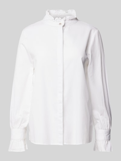 Rich & Royal Overhemdblouse met opstaande kraag Offwhite - 2