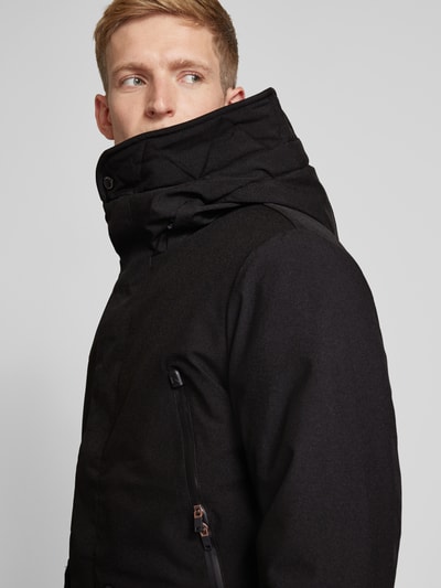 khujo Jacke mit Kapuze Modell 'Carl' Black 3