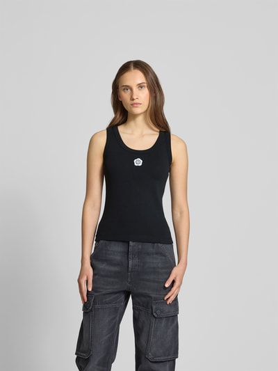 Kenzo Tanktop mit Label-Detail Black 4